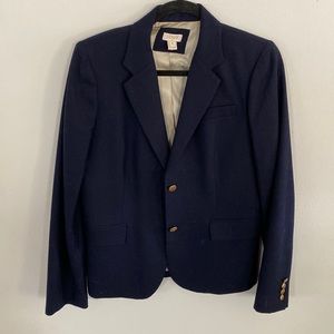 Navy jcrew blazer